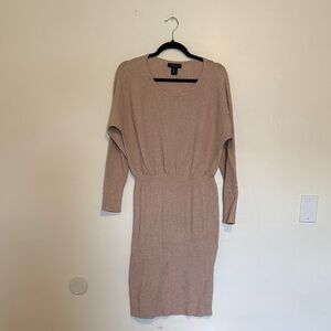 Rachel Zoe Tan | Long Sleeve Dress